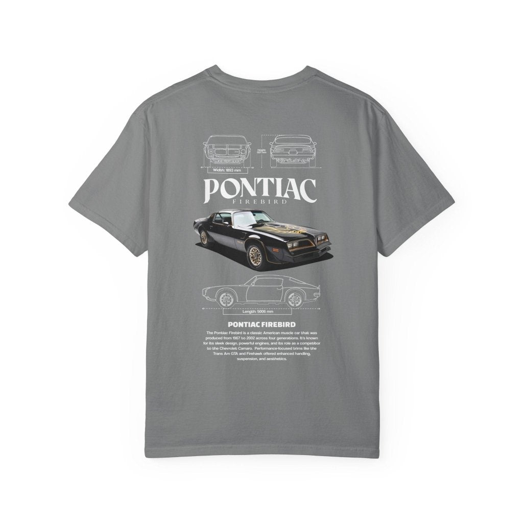 Pontiac Firebird T-Shirt — American Muscle Trans Am Streetwear Shirt Geschenk REVØRA