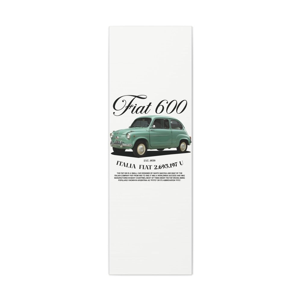 Fiat 600 Canvas Print