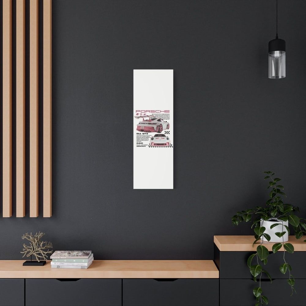 Porsche 911 GT3 Canvas Print — Wandbild Man Cave | REVØRA