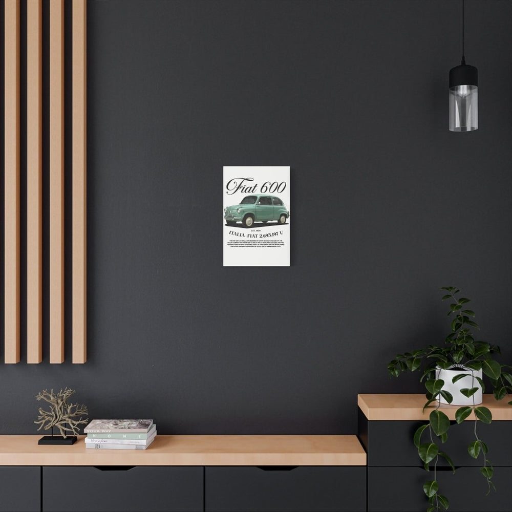 Fiat 600 Canvas Print