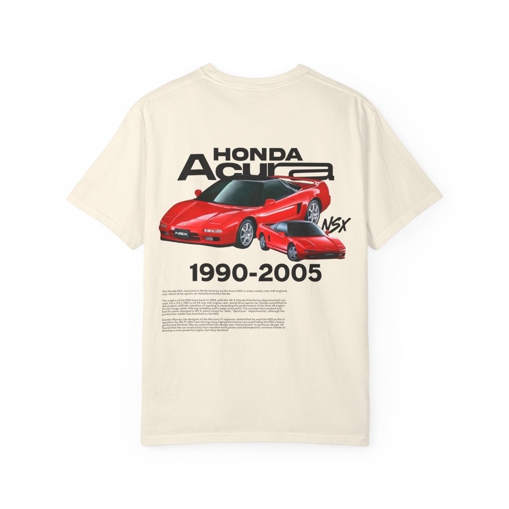 Honda NSX T-Shirt — JDM Supercar Streetwear Shirt Ayrton Senna Geschenk REVØRA