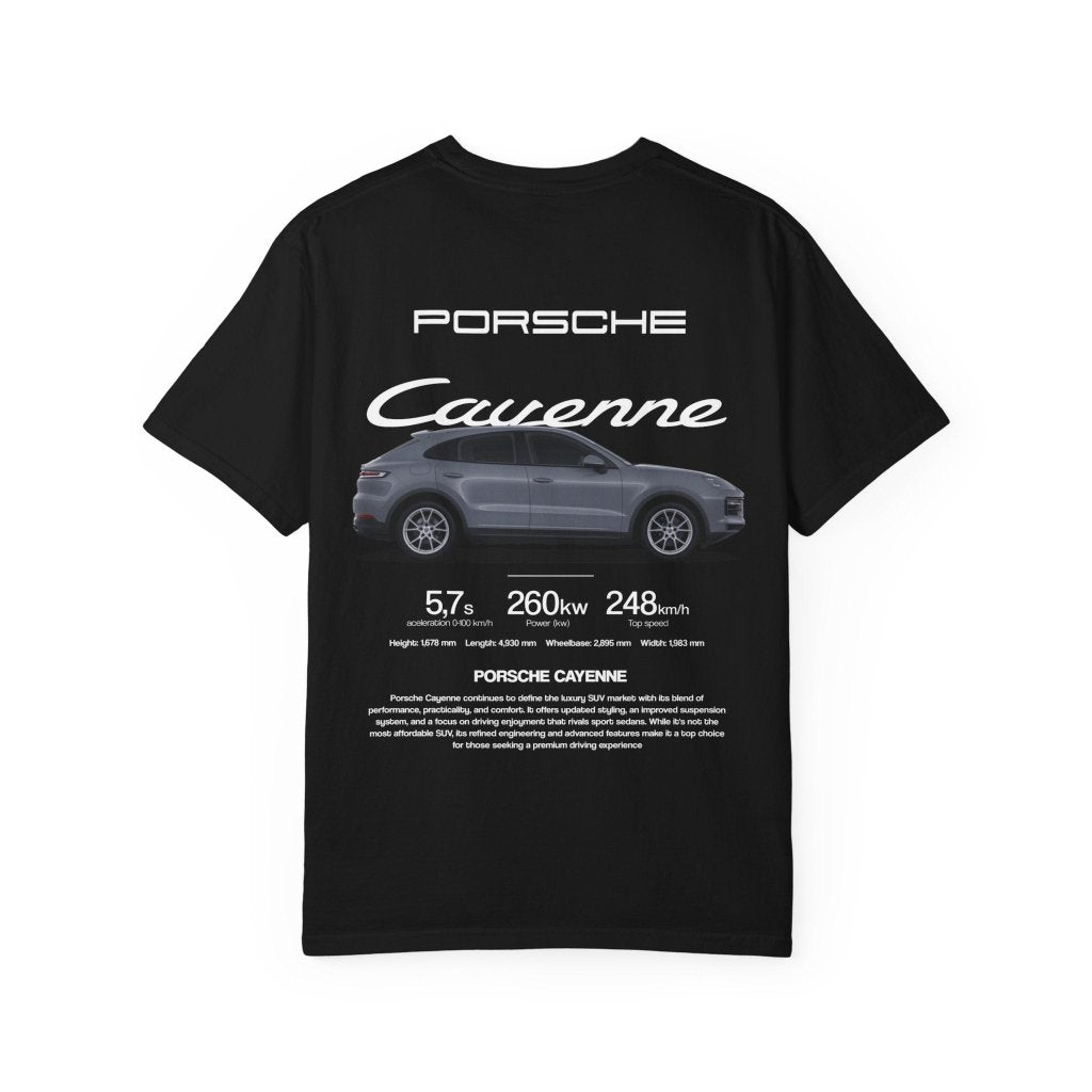 Porsche Cayenne T-Shirt — Luxury SUV Car Streetwear | REVØRA - Revøra™