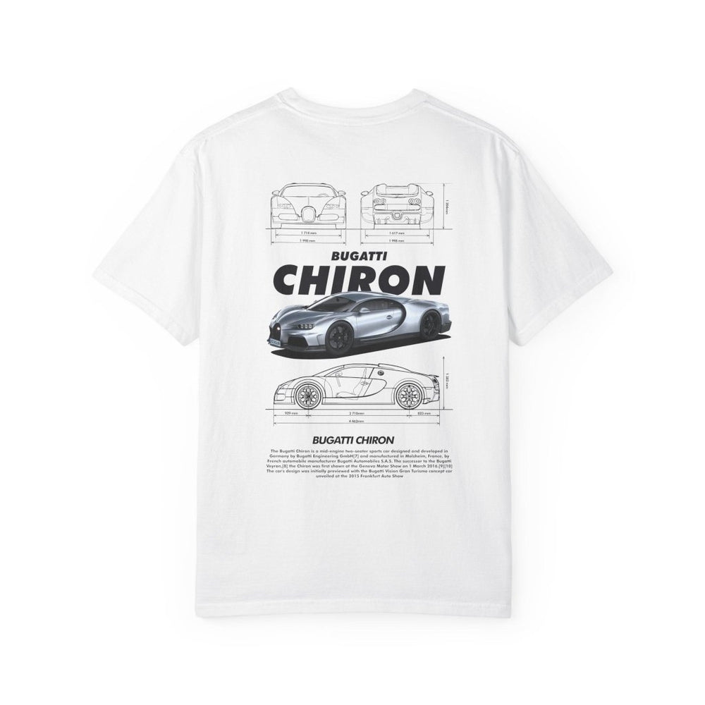 Bugatti Chiron T-Shirt — 1500PS Hypercar Streetwear | REVØRA