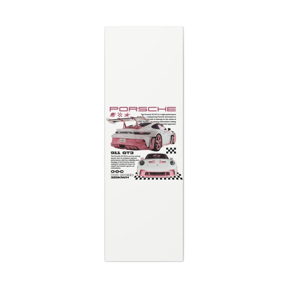 Porsche 911 GT3 Canvas Print — Wandbild Man Cave | REVØRA