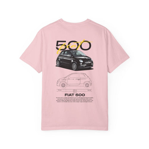 Fiat 500 T-Shirt — La Dolce Vita Oldtimer Streetwear Shirt Geschenk Autofan REVØRA
