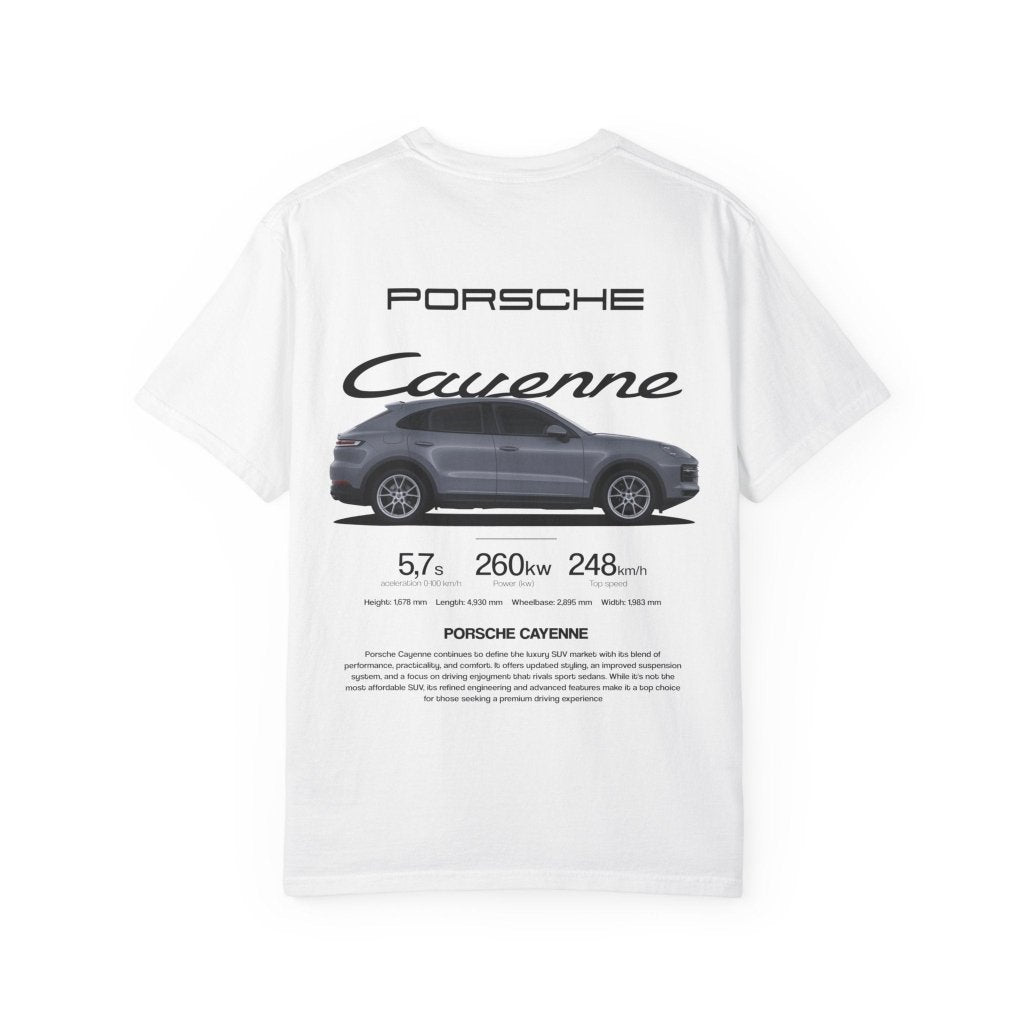 Porsche Cayenne T-Shirt — Luxury SUV Car Streetwear | REVØRA - Revøra™