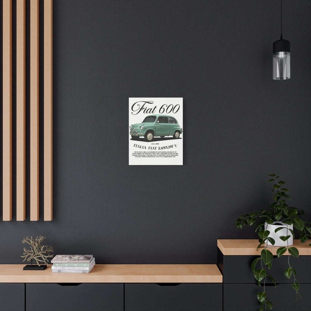 Fiat 600 Canvas Print