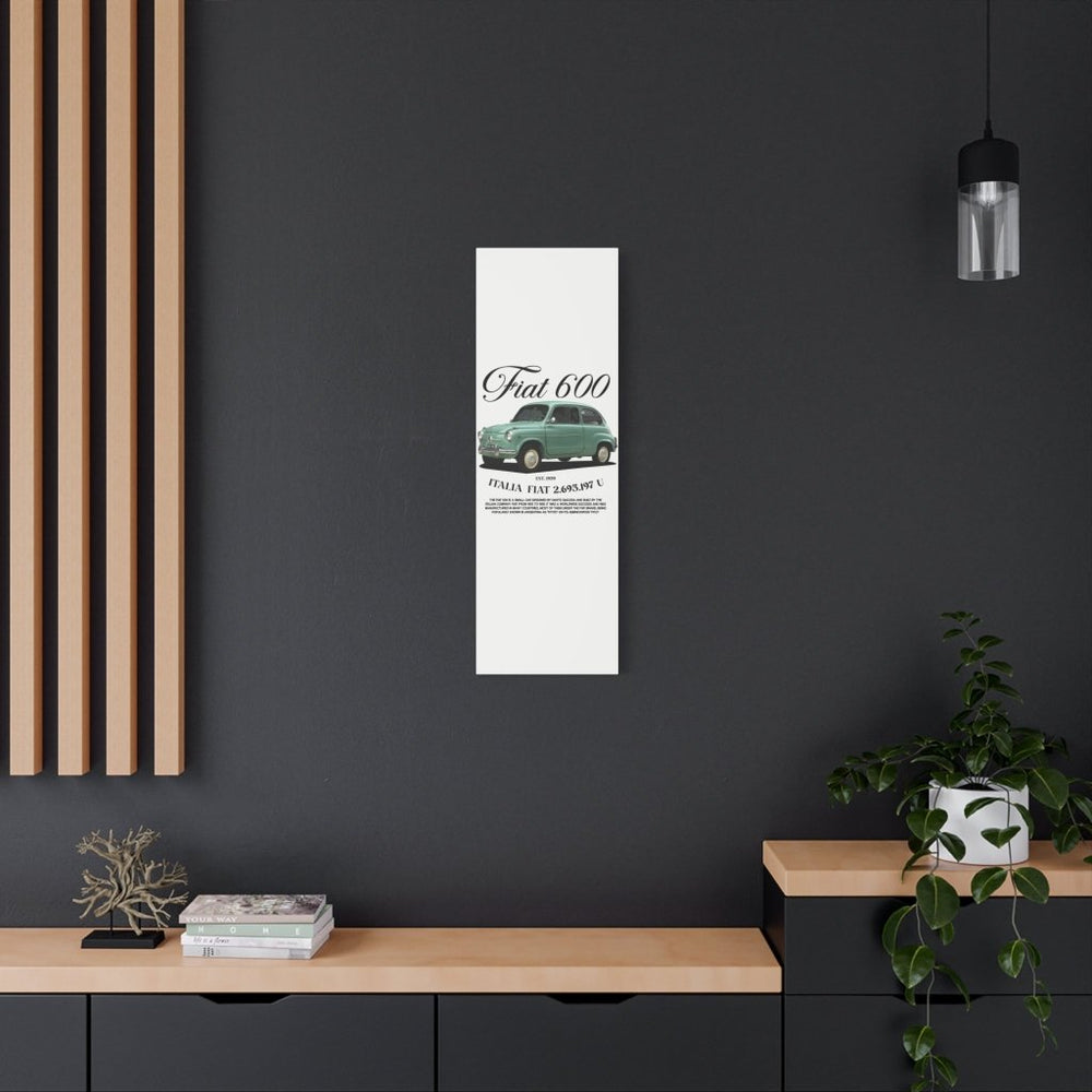 Fiat 600 Canvas Print