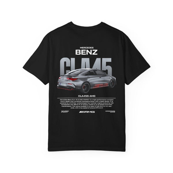 Mercedes CLA 45 AMG T-Shirt — 421PS Car Streetwear | REVØRA
