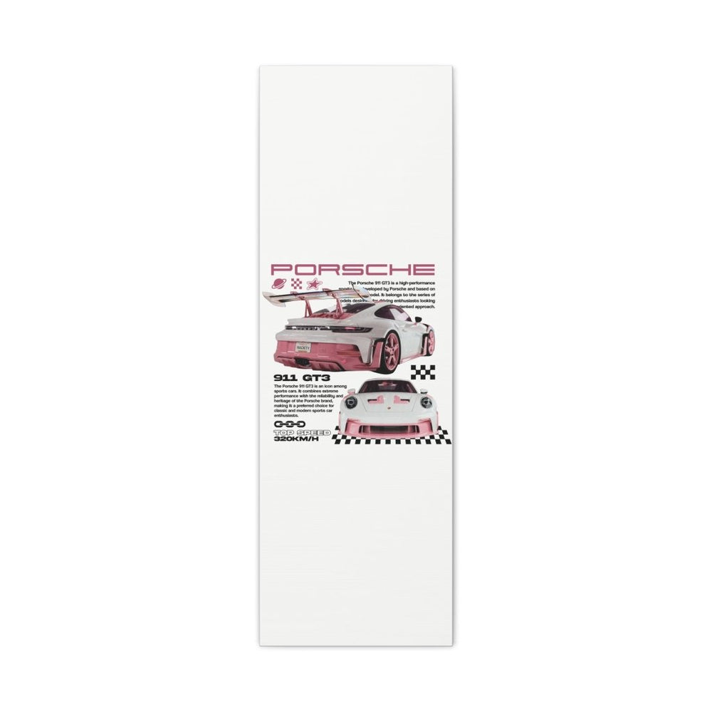 Porsche 911 GT3 Canvas Print — Wandbild Man Cave | REVØRA