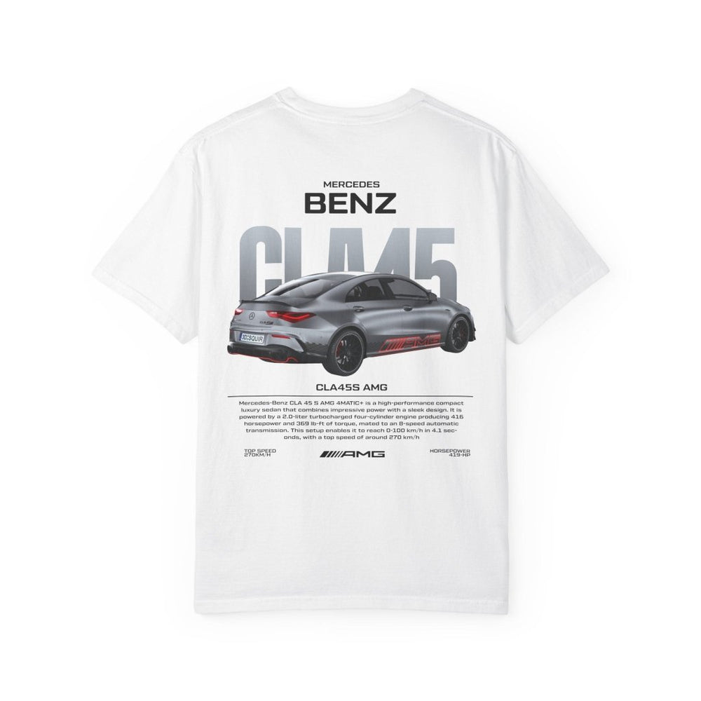 Mercedes CLA 45 AMG T-Shirt — 421PS Car Streetwear | REVØRA