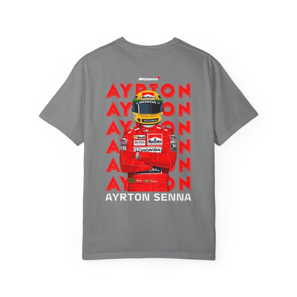 Ayrton Senna Tribute T-Shirt — F1 Legend Streetwear | REVØRA - Revøra™