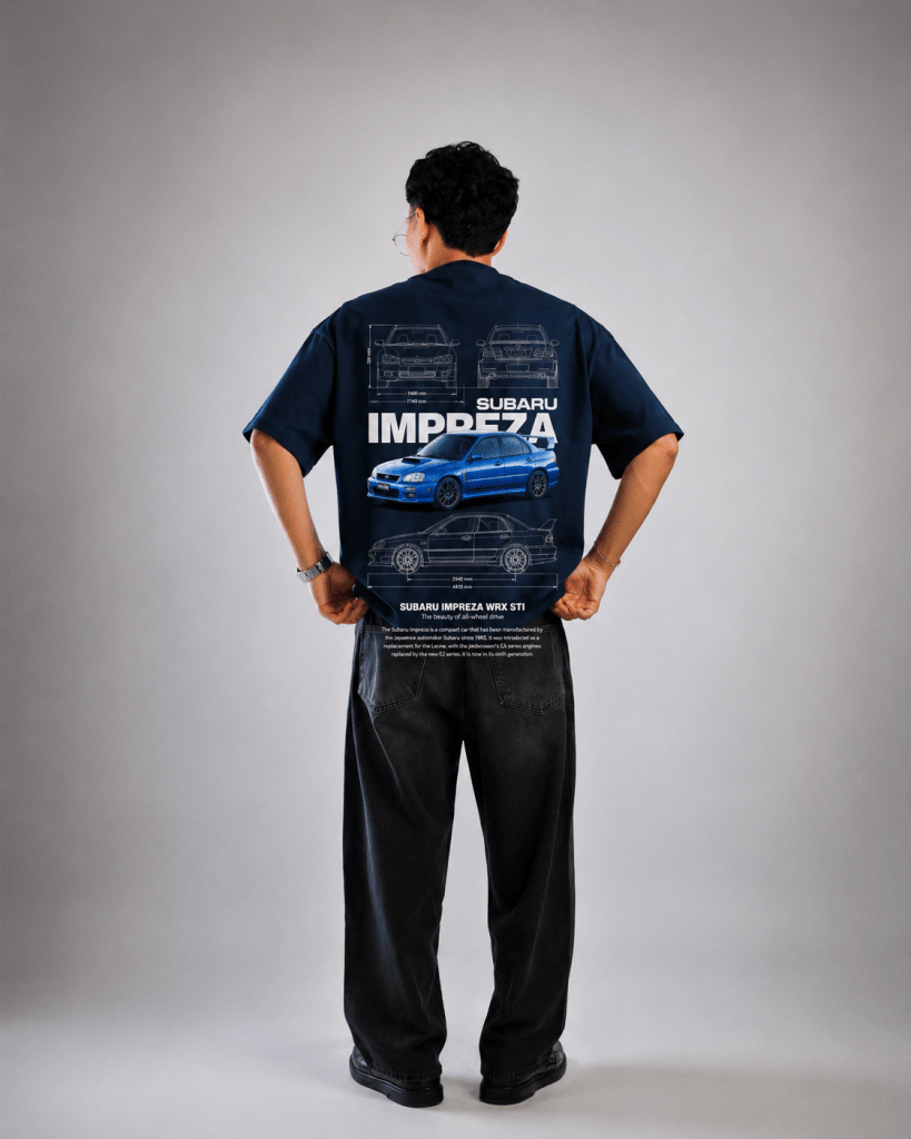 Subaru Impreza WRX STI T-Shirt — Rally Car Streetwear | REVØRA