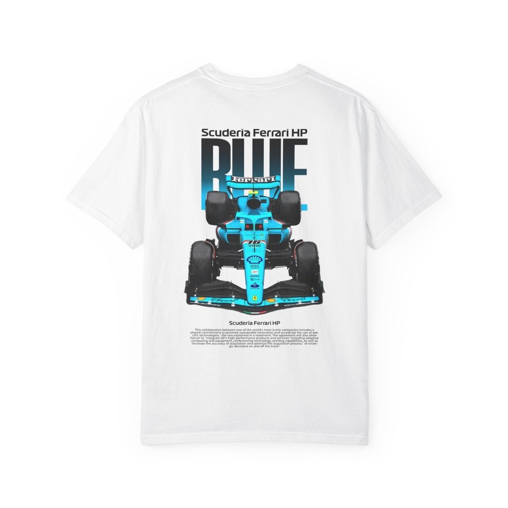 Scuderia Ferrari F1 T-Shirt — Racing Car Streetwear | REVØRA