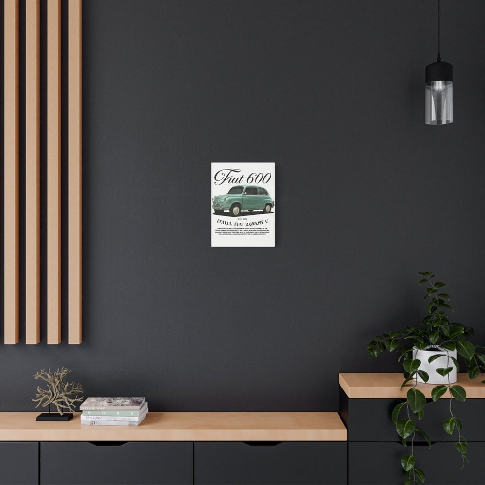 Fiat 600 Canvas Print
