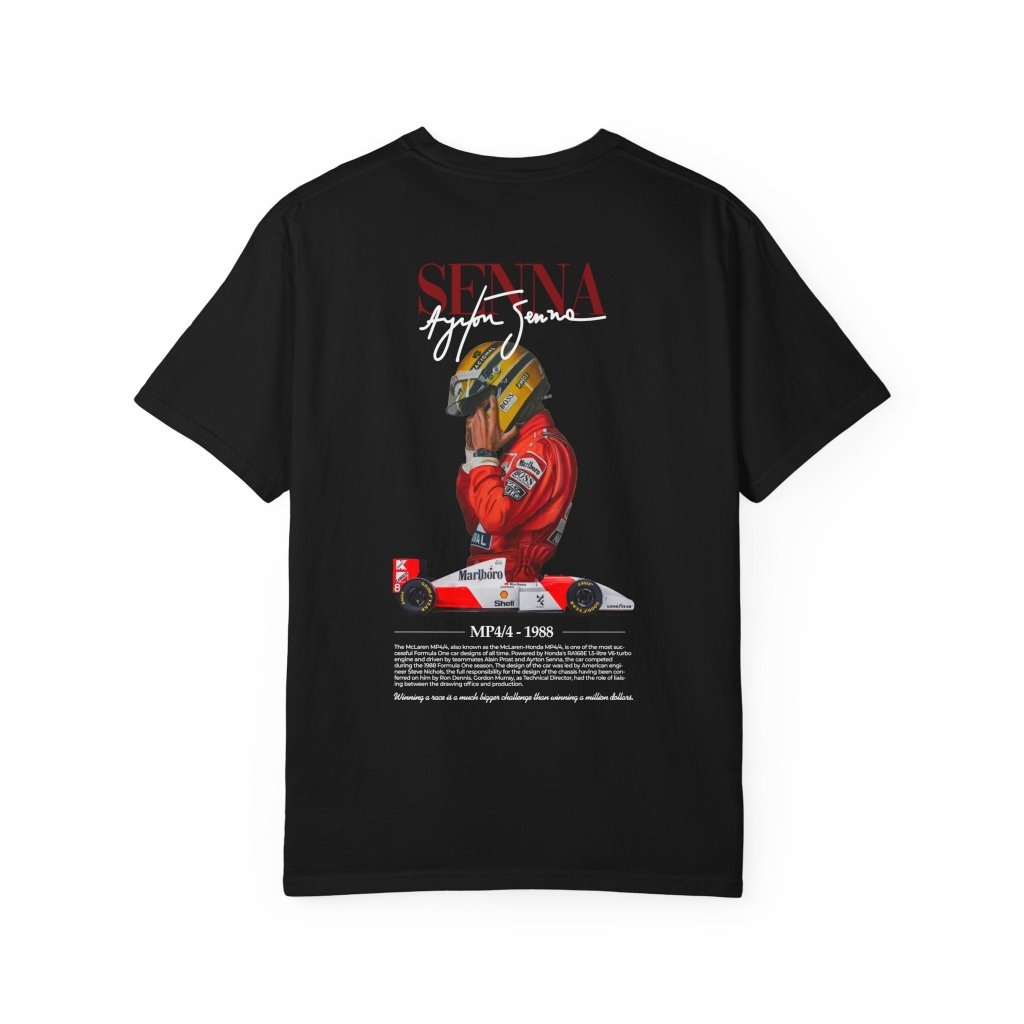 Ayrton Senna McLaren MP4/4 T-Shirt — F1 Streetwear | REVØRA - Revøra™