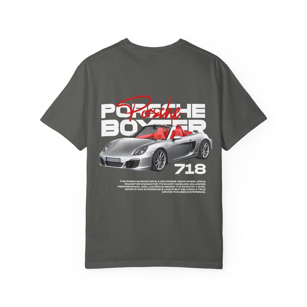 Porsche 718 Boxster T-Shirt — Roadster Car Streetwear | REVØRA