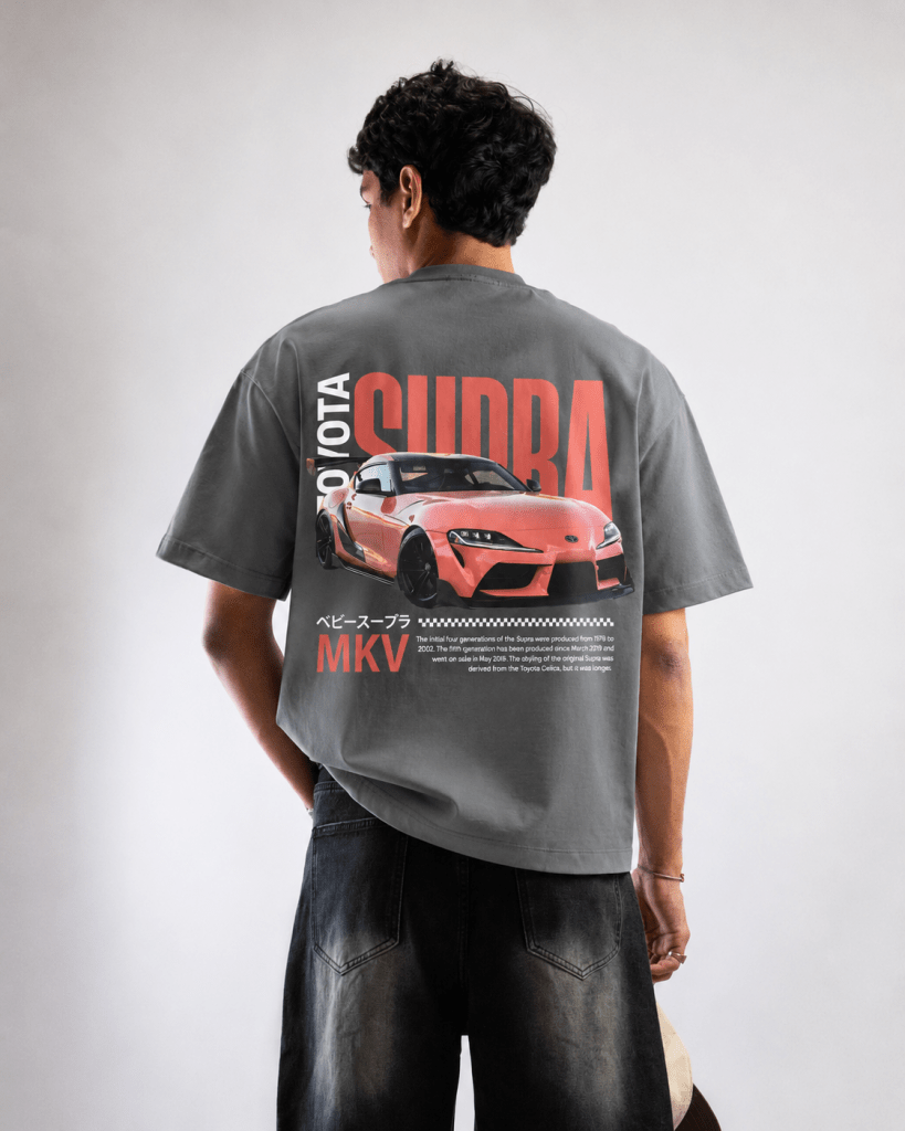 Toyota GR Supra MKV T-Shirt — JDM Car Streetwear | REVØRA