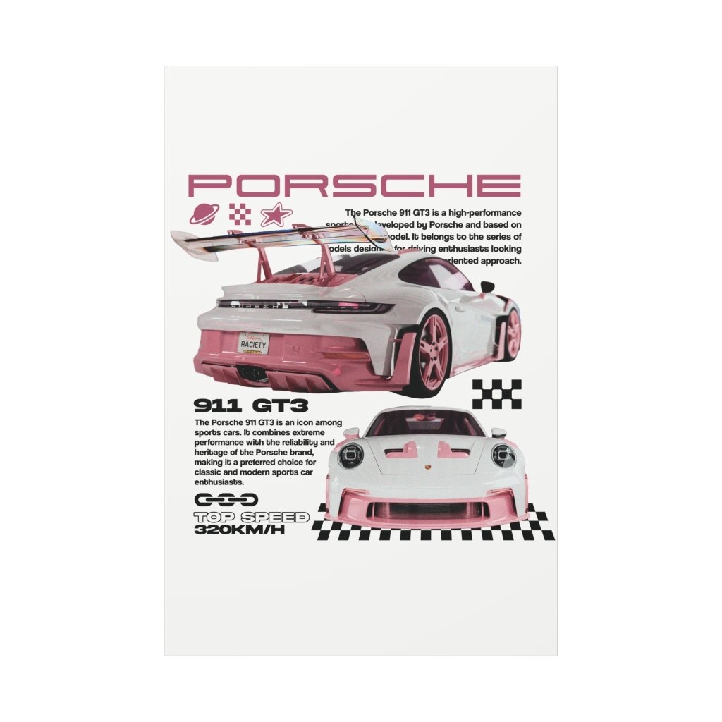 9ELEVEN GT3 Canvas Print - Revøra™