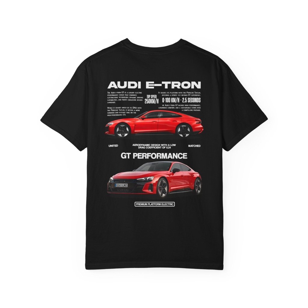 Audi E - Tron GT T-Shirt — Elektro Supercar Streetwear | REVØRA - Revøra™