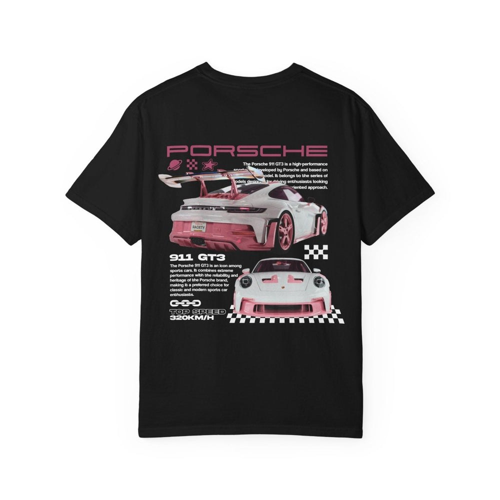 Porsche 911 GT3 T-Shirt — Rennstrecken Car Streetwear | REVØRA