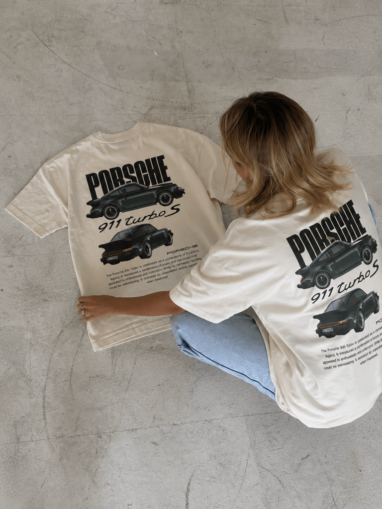 Porsche 911 Turbo S T-Shirt — 650PS Supercar Streetwear | REVØRA