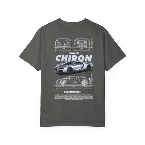 Bugatti Chiron T-Shirt — 1500PS Hypercar Streetwear Shirt Autofan Geschenk REVØRA