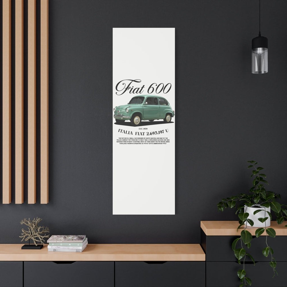 Fiat 600 Canvas Print