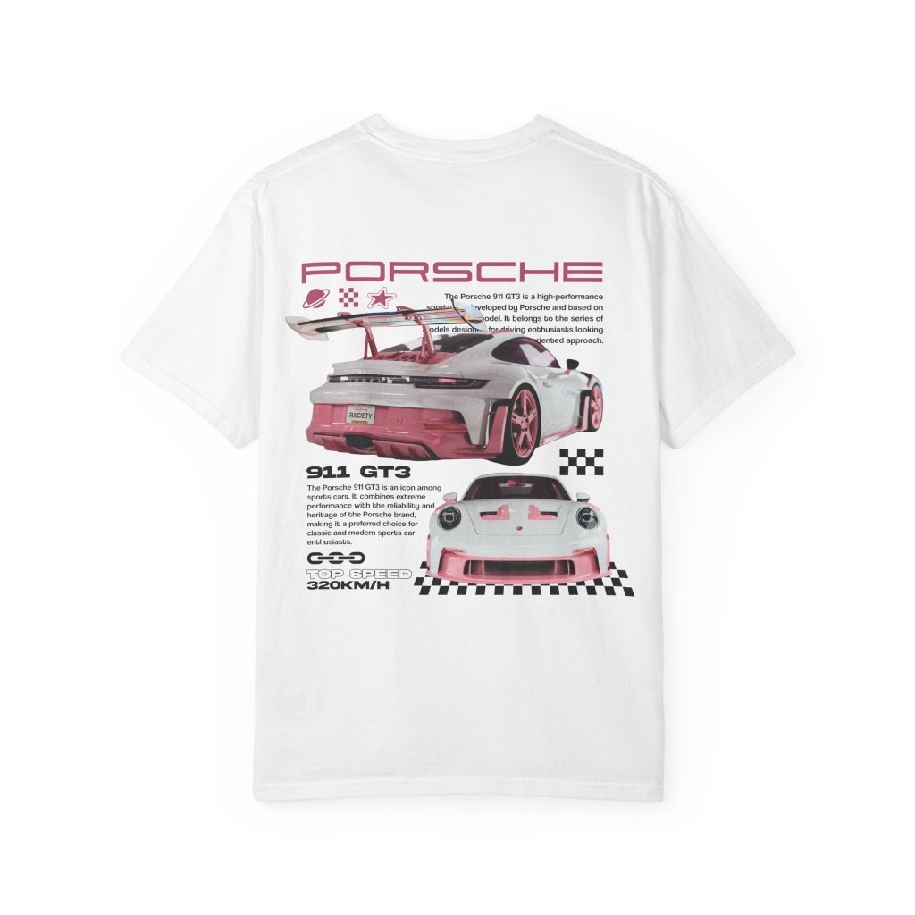 Porsche 911 GT3 T-Shirt — Rennstrecken Car Streetwear | REVØRA