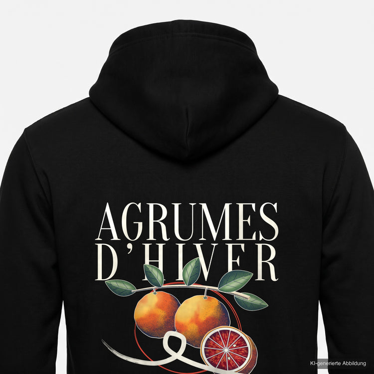 Agrumes d'Hiver Zip-Hoodie
