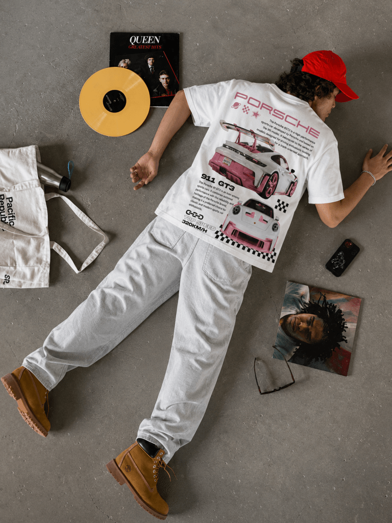 Porsche 911 GT3 T-Shirt — Rennstrecken Car Streetwear | REVØRA - Revøra™