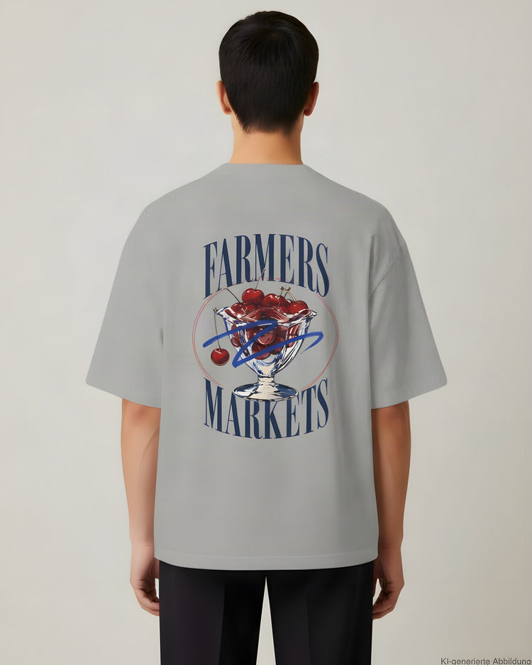 Farmers Markets Oversized T-Shirt