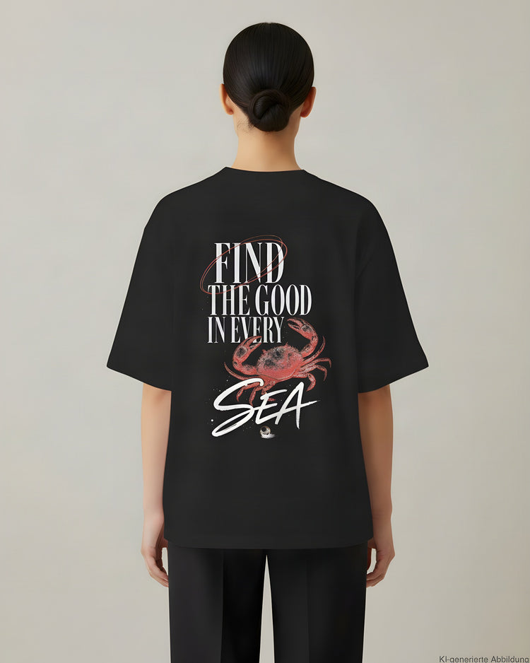 Find The Good In Every Sea Oversized T-Shirt
