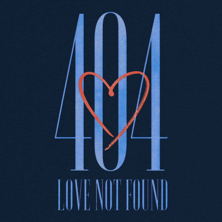 404 Love Not Found Oversized T-Shirt