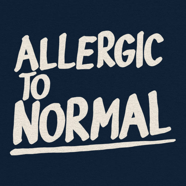 Allergic To Normal Oversized T-Shirt