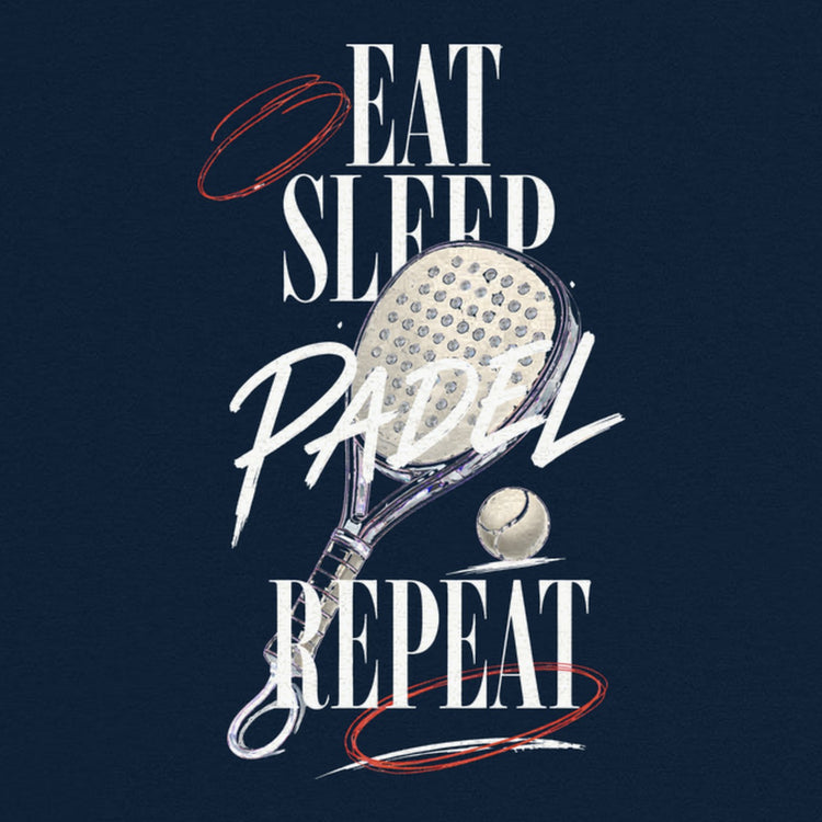 Eat Sleep Padel Repeat Oversized T-Shirt