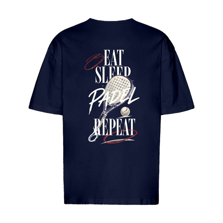 Eat Sleep Padel Repeat Oversized T-Shirt