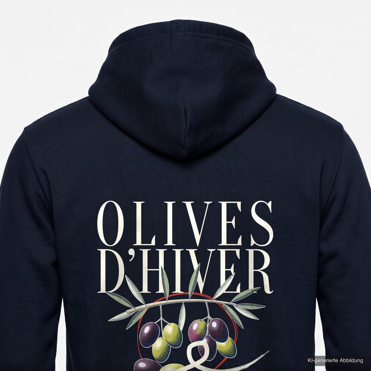 Olives d'Hiver Zip-Hoodie