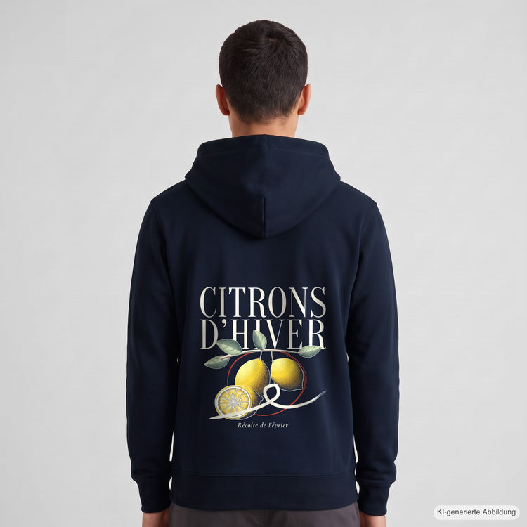 Citrons d'Hiver Zip-Hoodie