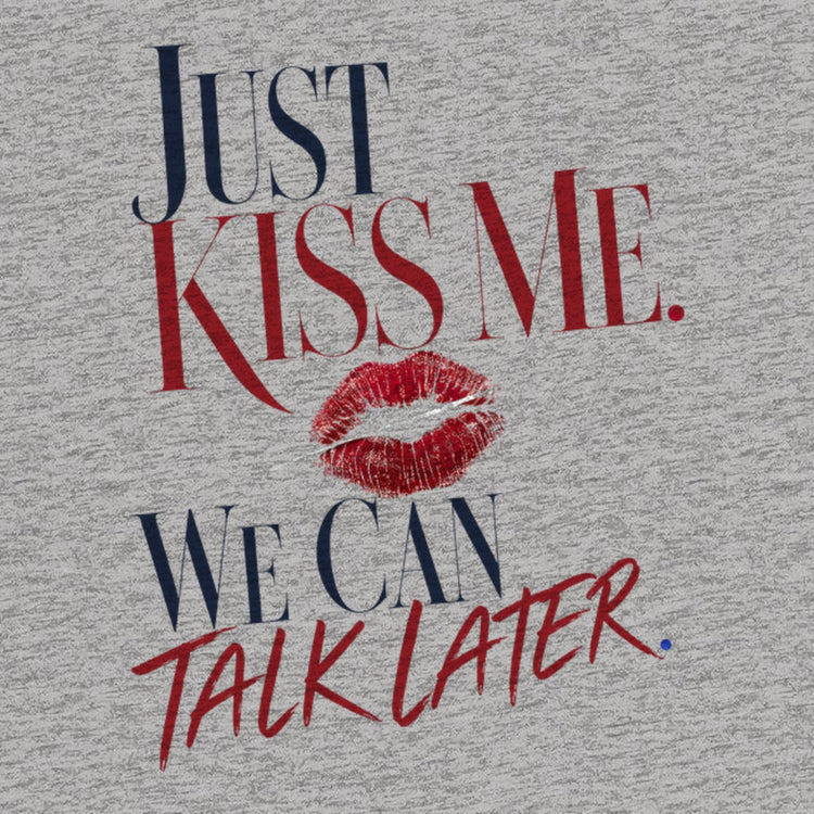 Just Kiss Me Oversized T-Shirt