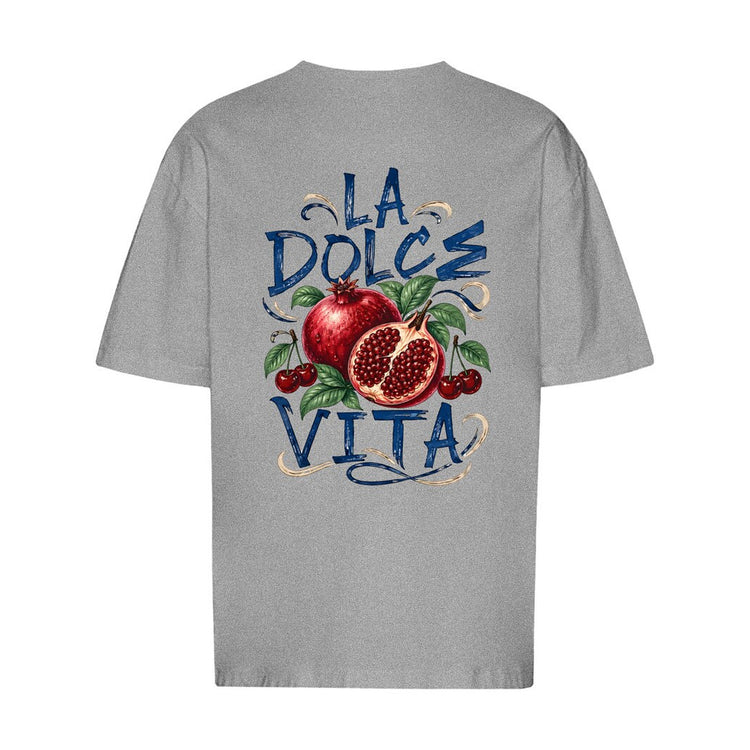 La Dolce Vita Pomegranate Oversized T-Shirt