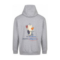 REVØRA Sci Facoltativo – Hoodie in Heather Grey, Rückansicht