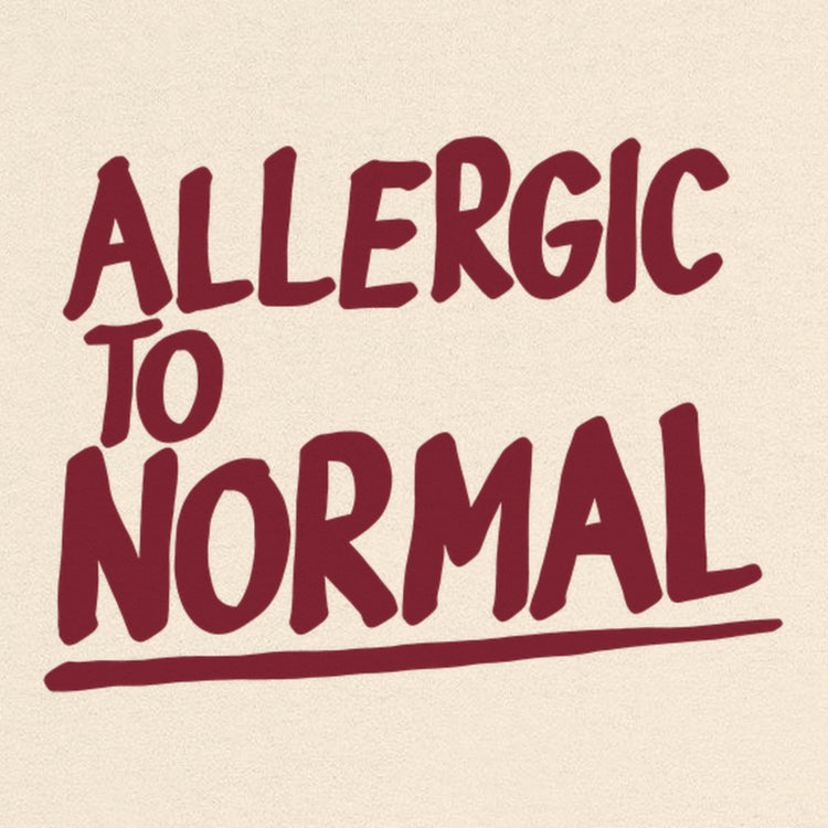 Allergic To Normal Oversized T-Shirt