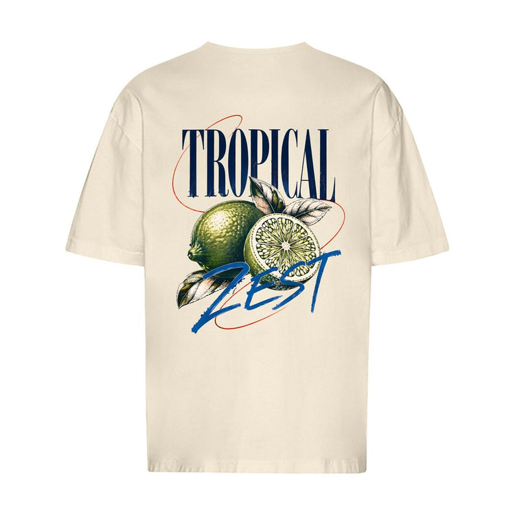 Tropical Zest Limetten Oversized T-Shirt