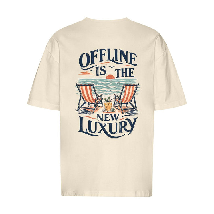 Offline Luxury Beach Cocktail Oversized T-Shirt