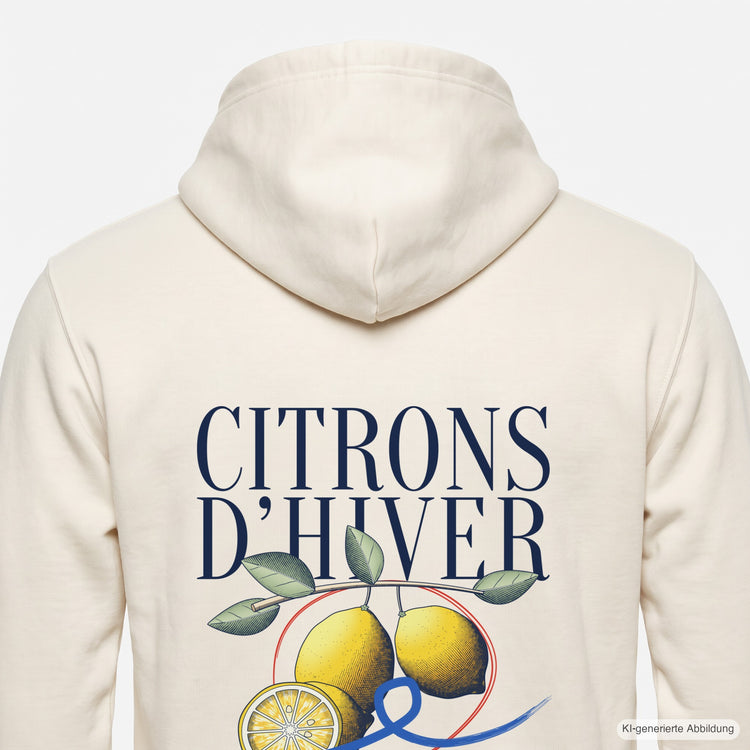 Citrons d'Hiver Zip-Hoodie