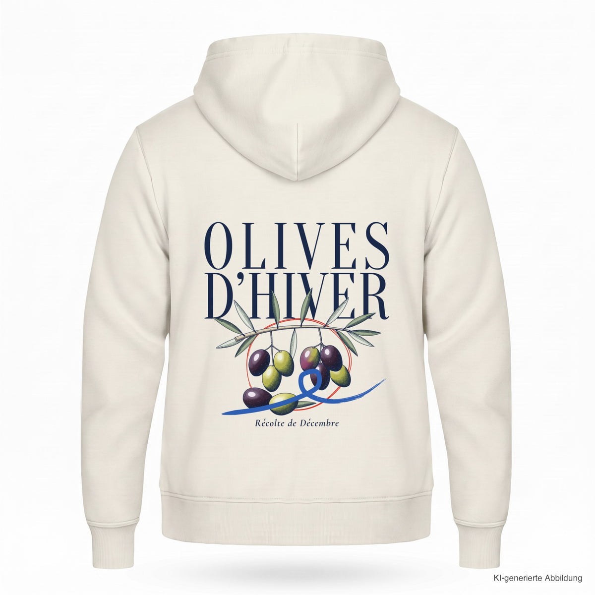 Olives d'Hiver Zip-Hoodie