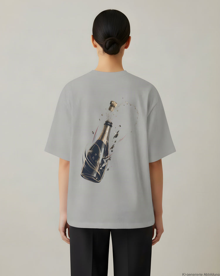 Pop The Cork Oversized T-Shirt