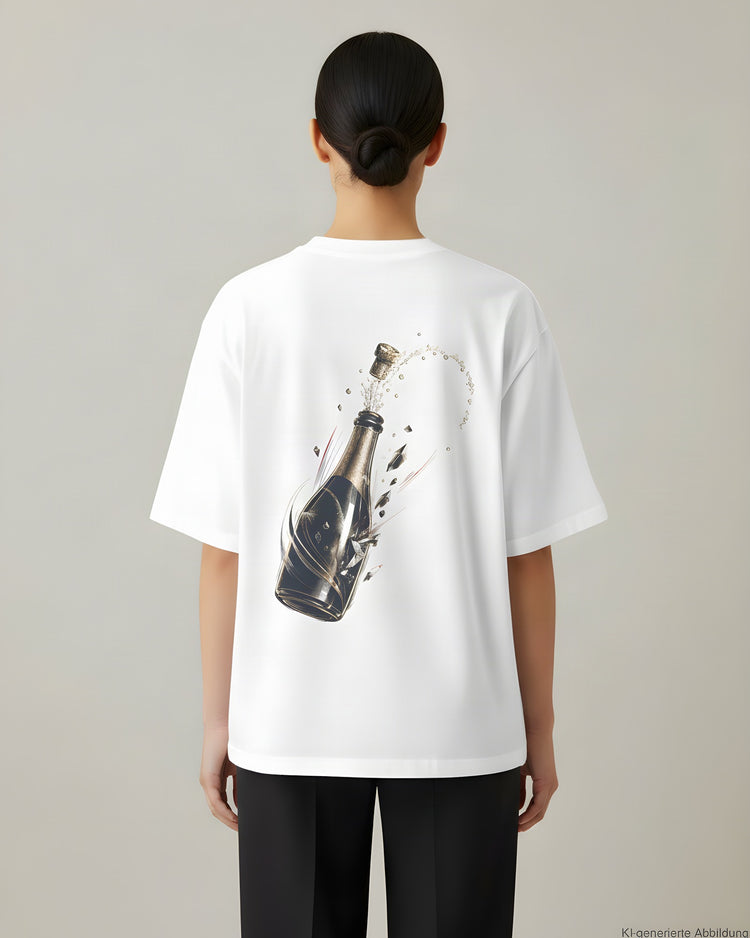Pop The Cork Oversized T-Shirt