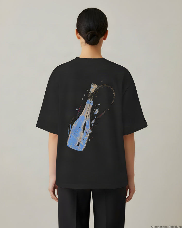 Pop The Cork Oversized T-Shirt
